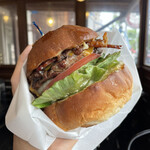 エーエス クラシックス ダイナー - 『Bacon  Cheese Burger¥1,750』 『lunch drink¥150』