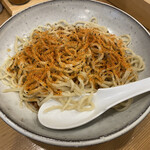 中華そば 笑歩 - スープ温め直し間に味変