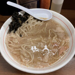 ラーメン二郎 - 今日の麺量は茹で前280g位