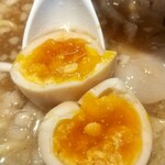 麺家 たけ田 - 味玉！