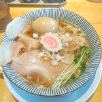 麺家 たけ田 - 味玉煮干醤油らーめん