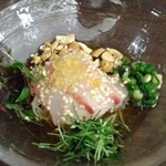 中国料理 藍海 - 広東式 白身魚の刺身