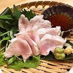 Toriwasa (鸡脯肉刺身)