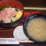 和風レストラン やまさ - ネギトロ丼(\1,050)