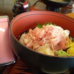 和風レストラン やまさ - ネギトロ丼(\1,050)