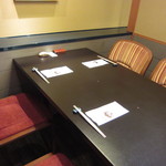 ちょっと他とは区切られたような空間の席があるので、家族でもゆったりと楽しめました。こういうところは、やっぱりデパートだな～♪