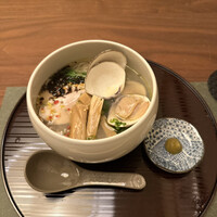 桑名蛤料理・蛤しゃぶしゃぶ 貝新 - はまぐり汐そば