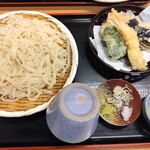 そば処 紫葉庵 - 天付きうどん