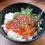 讃岐製麺　 - いくら御飯（並）460円