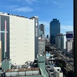 ヴィアイン梅田 - 窓からの眺め