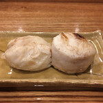 おすし 花富 - マフグ白子焼き