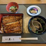 料亭魚いち - 料理写真:鰻重¥4,070