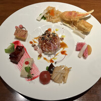 THE DINING シノワ唐紅花＆鉄板フレンチ蒔絵 - 