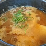 Mitsu Masara Xamen - 名物 石焼濃厚つけ汁 アップ