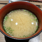 大和寿司 - シジミの味噌汁