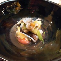 Auberge TOKITO - 
                      東西〉鳥貝　浅利　蕗　ルバーブ