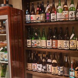 We offer a variety of drinks, mainly Junmai sake◎