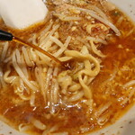 ラーメン二郎 - 赤酢投入～♪