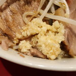 ラーメン二郎 - ニンニク少し