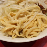 ラーメン二郎 - 麺