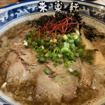 自家製麺 手もみラーメン 来楽軒 - バランスの良い一杯