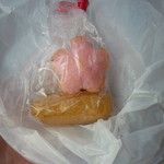 卜部蒲鉾店 - うずら、チーズ天