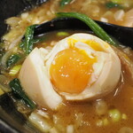 ラーメン 三亀 - 味玉