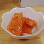 ラーメン 三亀 - 大根煮