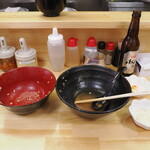 ラーメン 三亀 - ごちそうさまでした。