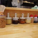 ラーメン 三亀 - その他の薬味も