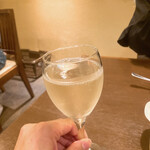 竹うち - グラタンには白ワイン♪