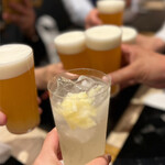 四季彩ダイニング　春 - 6人揃って…賑やかに乾杯！！♪(*^^)o∀*∀o(^^*)♪