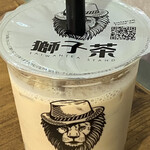 LION TEA - 白桃烏龍タピオカミルクティー（iced）
