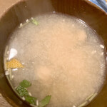 竹うち - 〆のしじみ汁