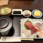 うなぎの一心屋 - サービスのお造り定食