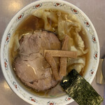 春木屋 - 春木屋のワンタン麺