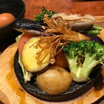 鉄板野菜