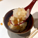 名駅 鮨 天野 - 富山県産 白海老子丼(米は、ななつぼし)