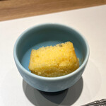 名駅 鮨 天野 - レモンケーキ