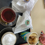 上田 道と川の駅 おとぎの里 物販コーナー - 馬鹿バーガー