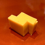 名駅 鮨 天野 - 玉子焼き(生クリーム使用)