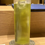 名駅 鮨 天野 - 緑茶