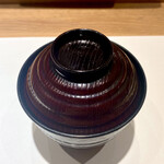 名駅 鮨 天野 - 青さ赤出汁