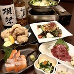 宴会飲み放題無制限×はかた料理専門店 はかた商店 - 3800