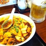 Chuugokuryouri Fukuseirou - 麻婆豆腐とビール