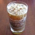 Roiyaru Hosuto - ドリンクバーのコーラとオレンジジュースをブレンド（2013年7月）