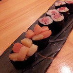 辰美寿し - 小柱、ねぎとろ２０１３，８