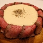 シカゴピザ＆スフレオムレツ Meat&Cheese ARK2nd - サーロイン！！肉シカゴピザ