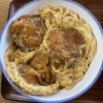 食事処 すゞ屋 - 大きな大あさりのフライが3個