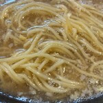 駅前拉麺 メンノリラ - 麺アップ